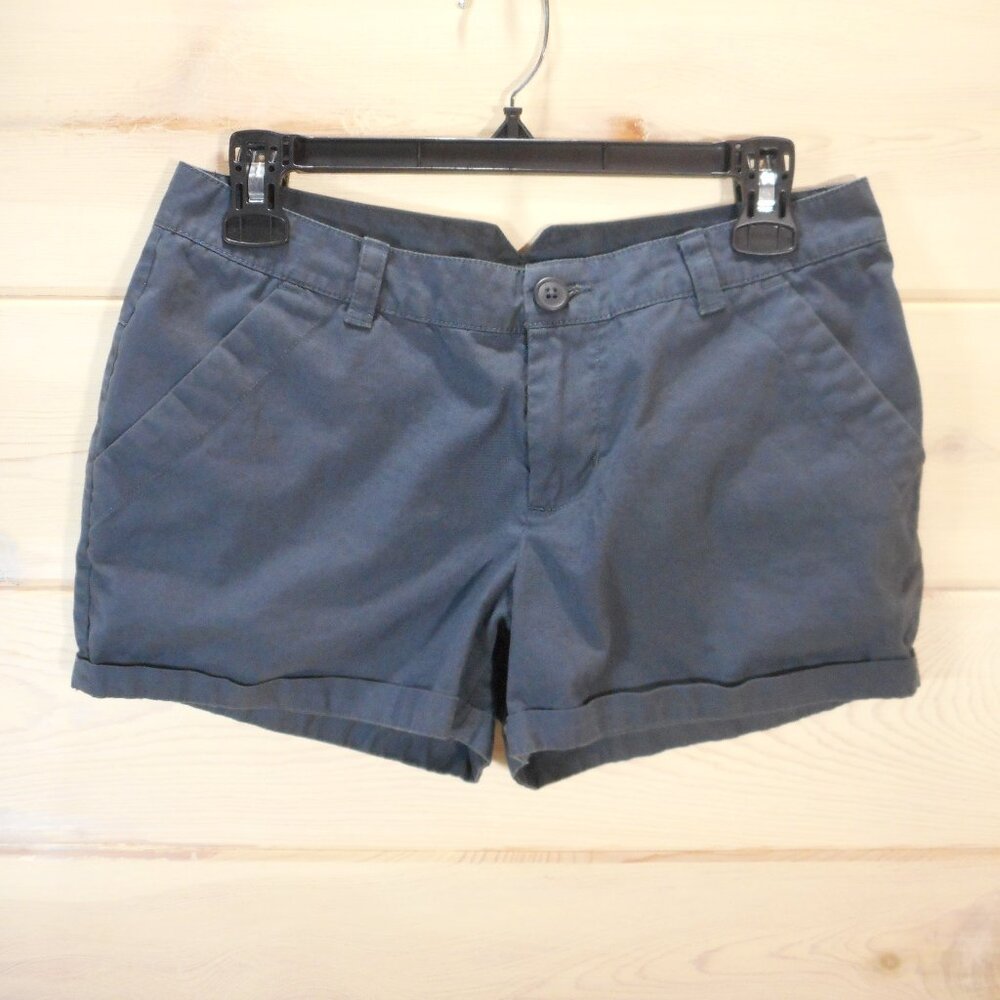Columbia Women’s Size 6 Shorts Navy Blue Outdoor Hiking Camping 3" Inseam Cotton